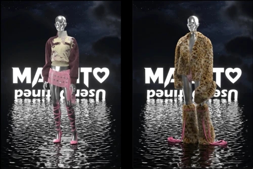 「悠然」「痴迷」「变幻」UD数字藏品厂牌发布三款虚拟时装