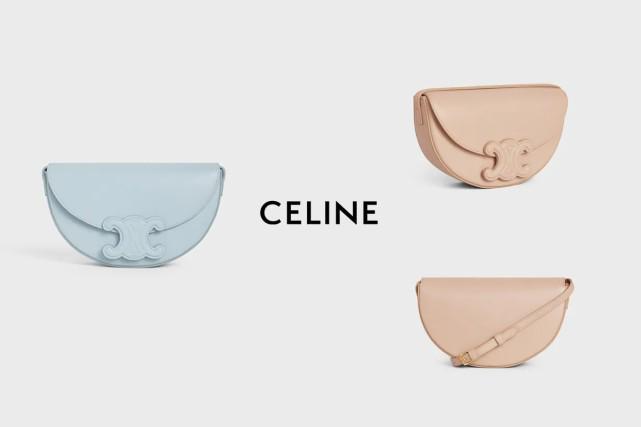 CELINE新月包全新登场，时髦摩登的轮廓是否令你动心呢？