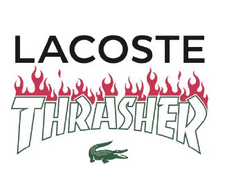 火焰鳄鱼，点燃法鳄精神——LACOSTE携手THRASHER联袂打造首个合作系列