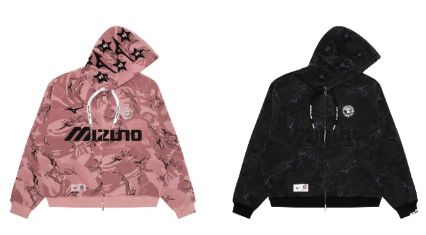 AAPE × MIZUNO联名系列  潮流跨界，运动共生